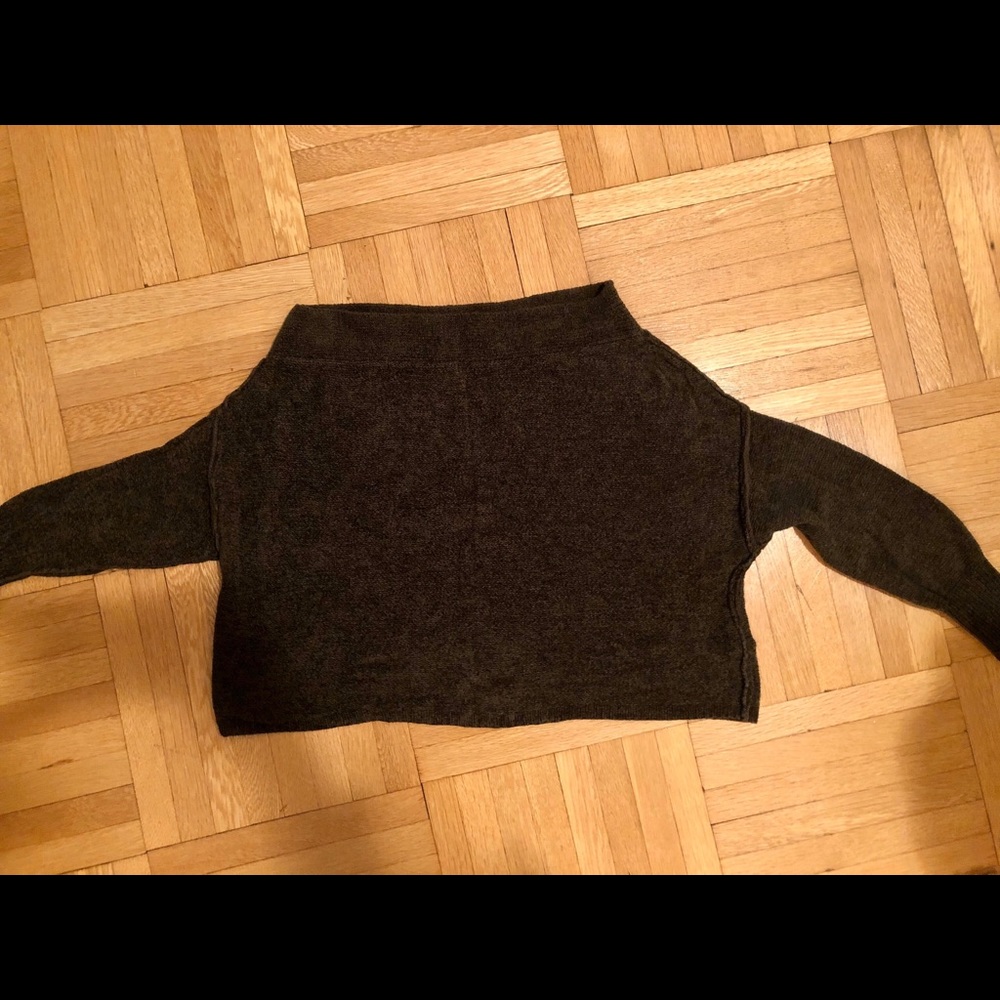 Free People Chenille Crop Sweater